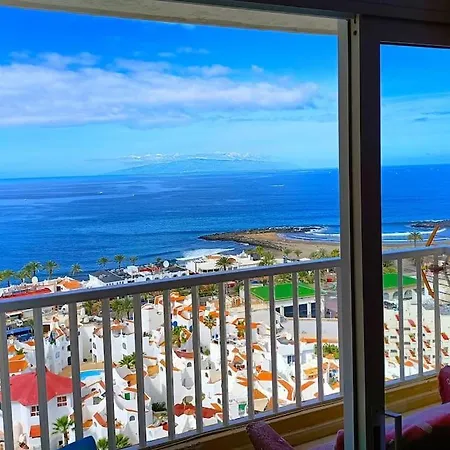 With A Fantastic View Over Las Americas - Ty12a Apartmán *