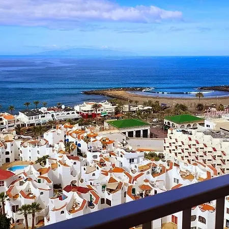 With A Fantastic View Over Las Americas - Ty12a Apartmán